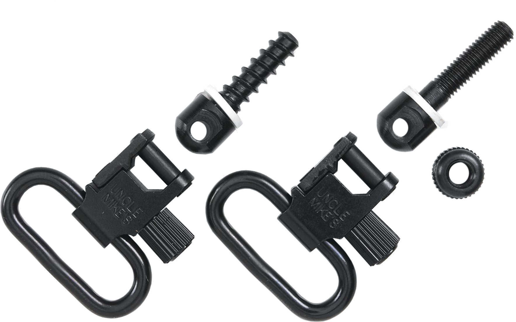 Uncle Mikes QD115 Bl 1In Sling Swivel