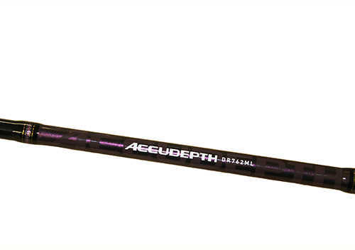 Daiwa AccuDepth Trolling Rod 76" Length 2 Piece 10-20 ln Line Rating Medium/Light Power Md: ACDDR7