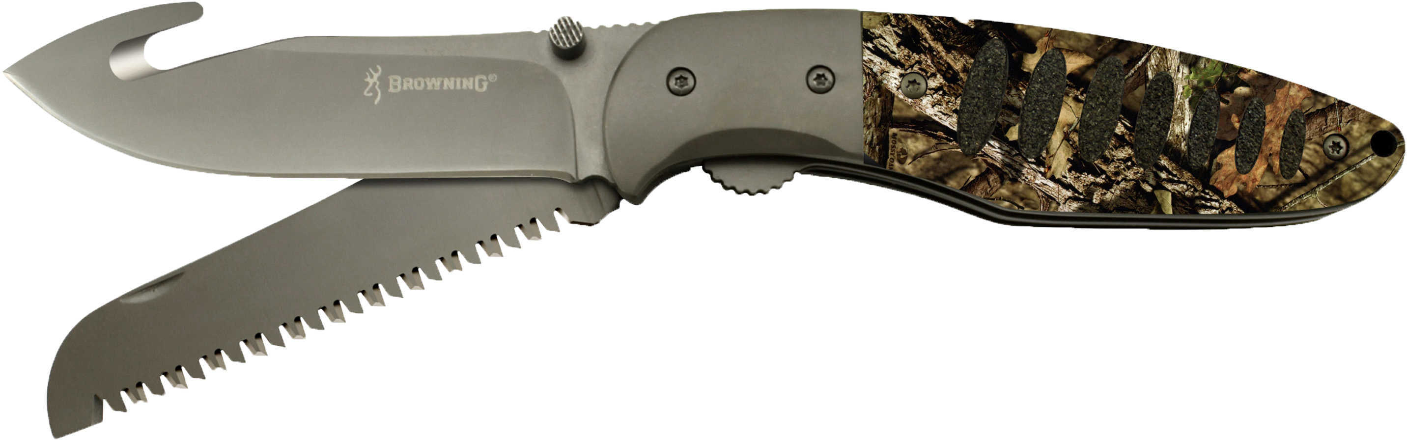 Browning Hunt 'n Gut Mossy Oak Break Up Country Knife