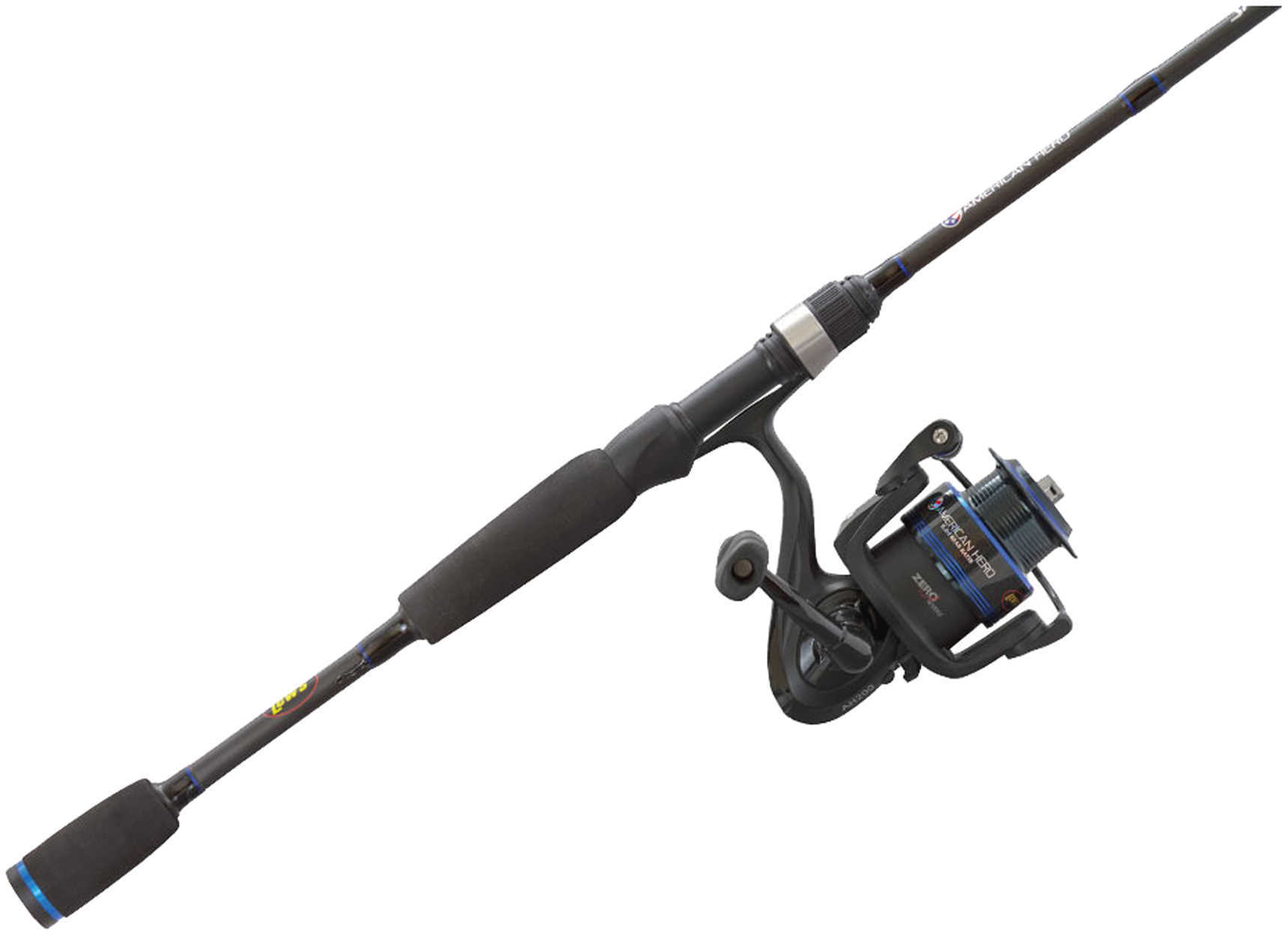Lew's American Hero Camo 7'0" Med 2-Piece Fishing Rod/Spinning Reel Combo #AHC40 