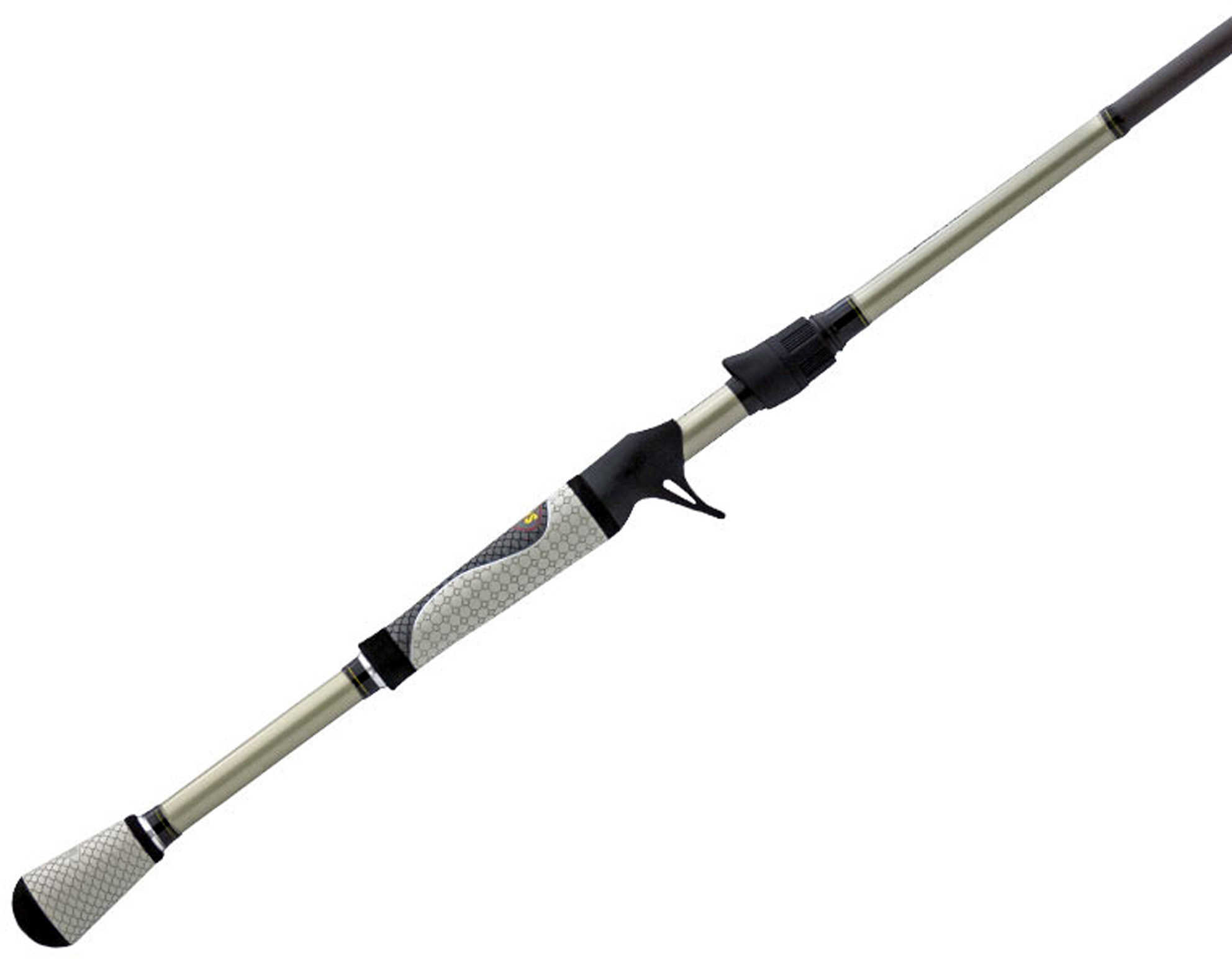 lews orange fishing rod