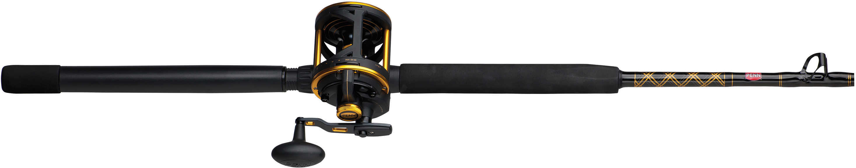 Penn Squall Lever Drag Rod/Reel Combo SQL50LD, 6'6", 20-50 lb 1292968