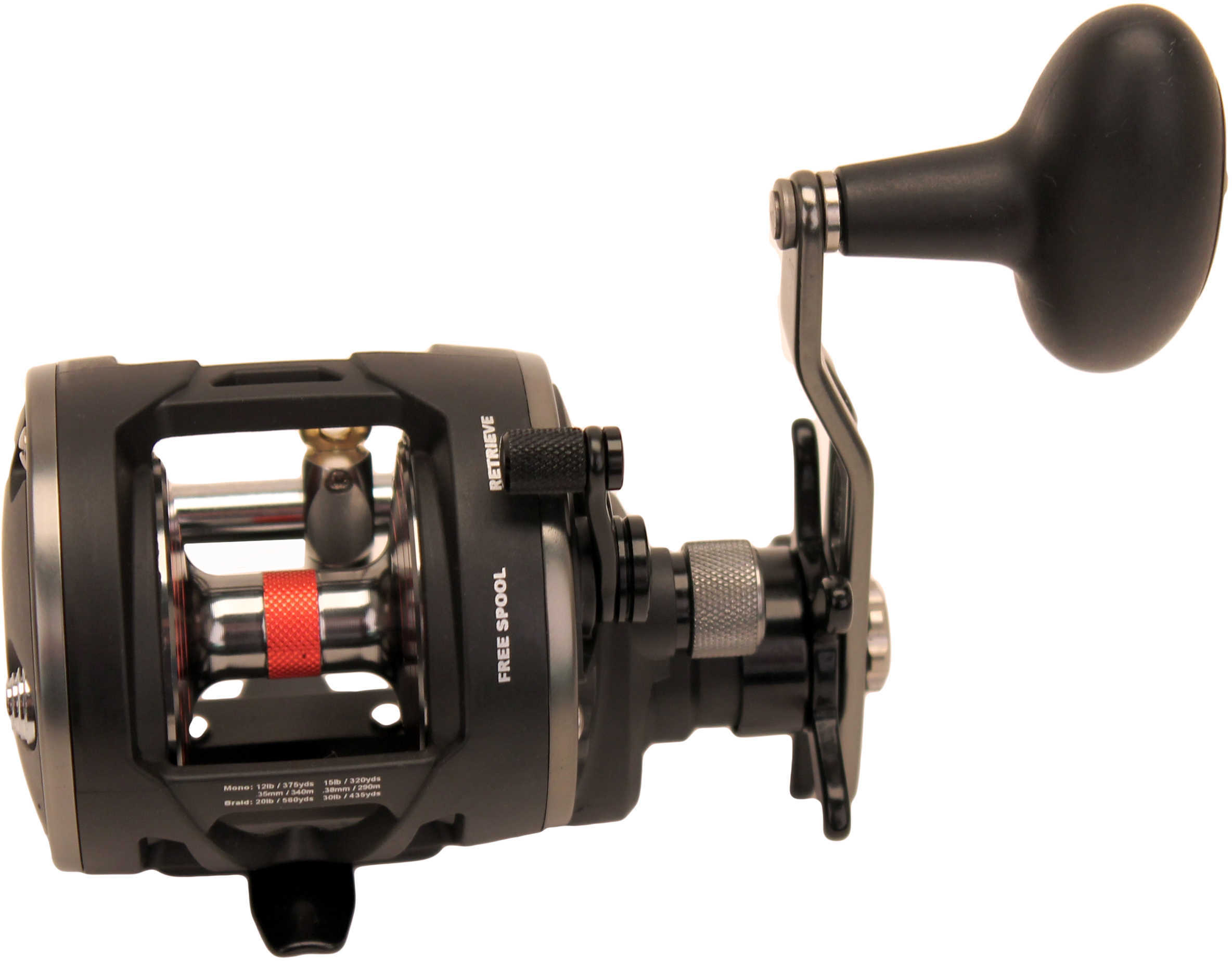 Penn Warfare Level Wind Reel 15. 5.1:1 Gear Ratio 3 Bearings lb Max Drag Right Hand Boxed Md: 1366185