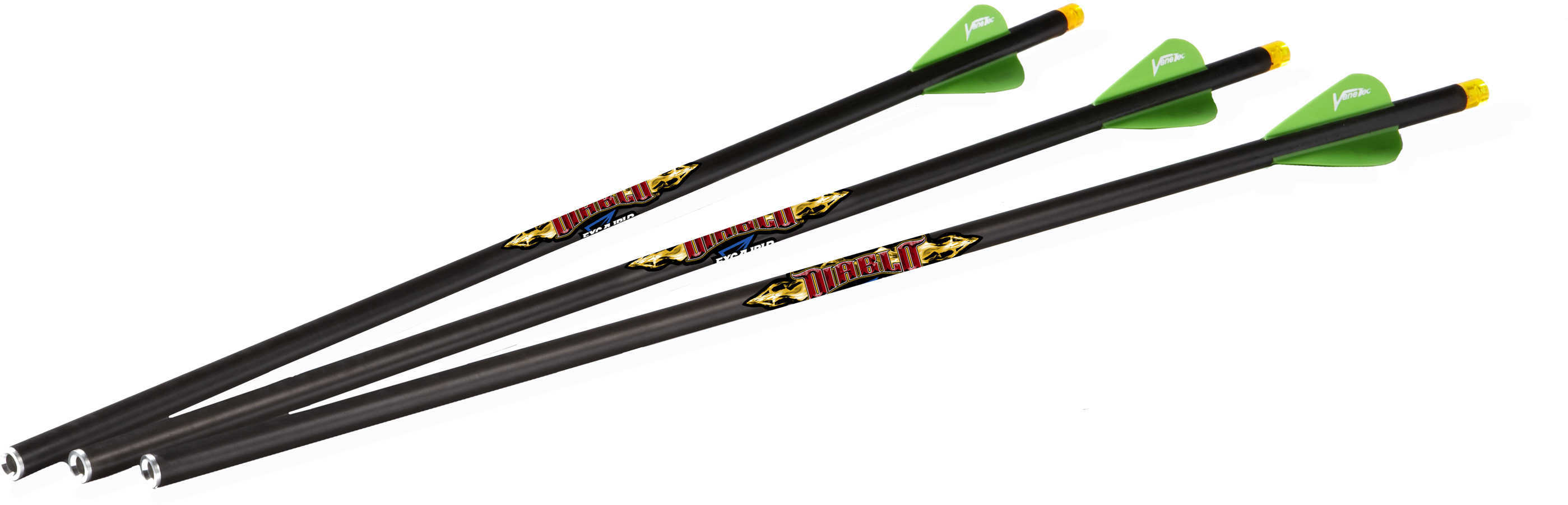 Excalibur Diablo Crossbow Bolt w/Illuminated Nocks 18 in 3 pk Model: 22DV18IL-3