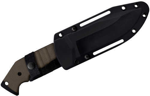 Cold Steel 3V AK-47 Field Knife 5.5" Fixed Blade DLC Coating Plain Edge Secure-Ex Sheath CPM 3-V High Carbon 14AKV