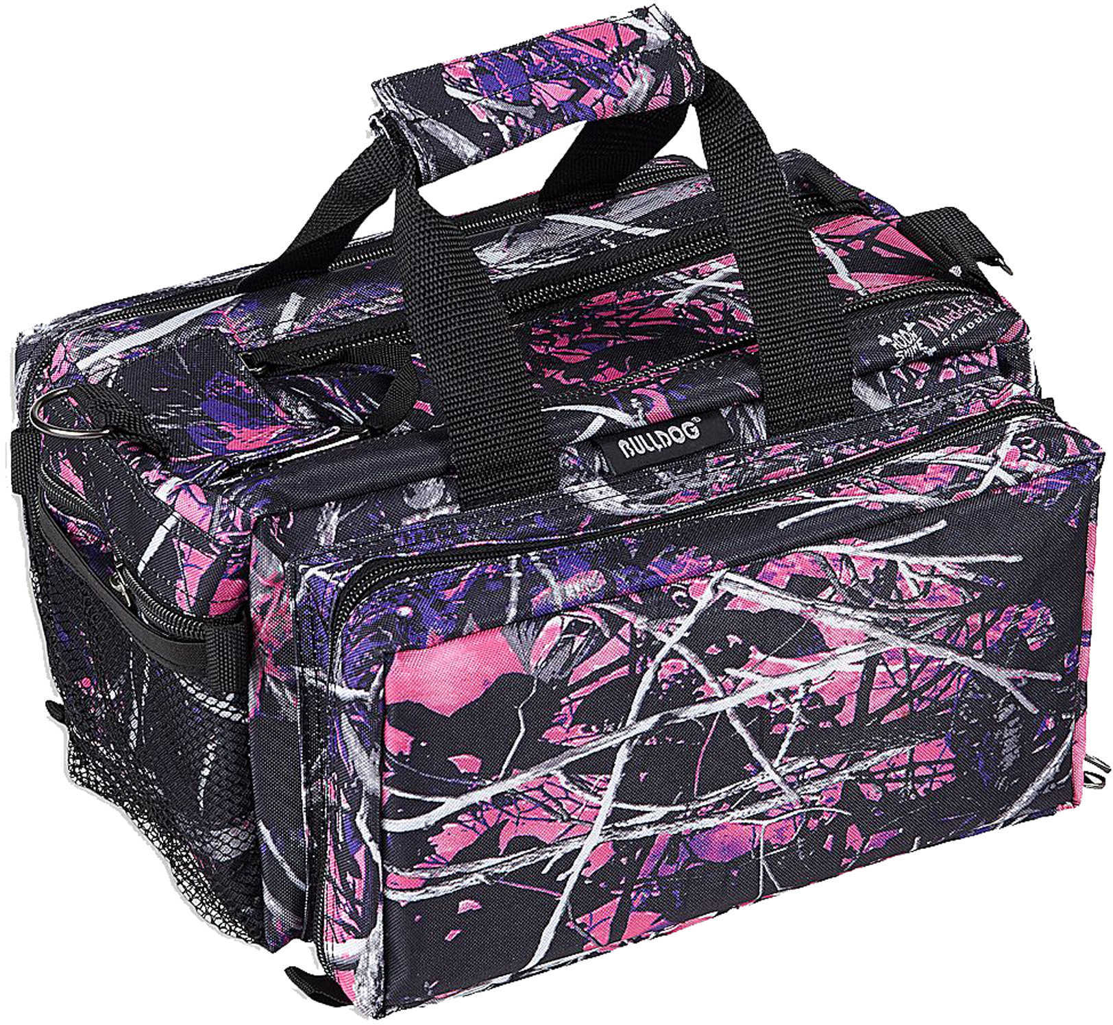 Bulldog Cases Deluxe Range Bag Muddy Girl Camo Finish Nylon Adjustable Shoulder Strap BD910MDG