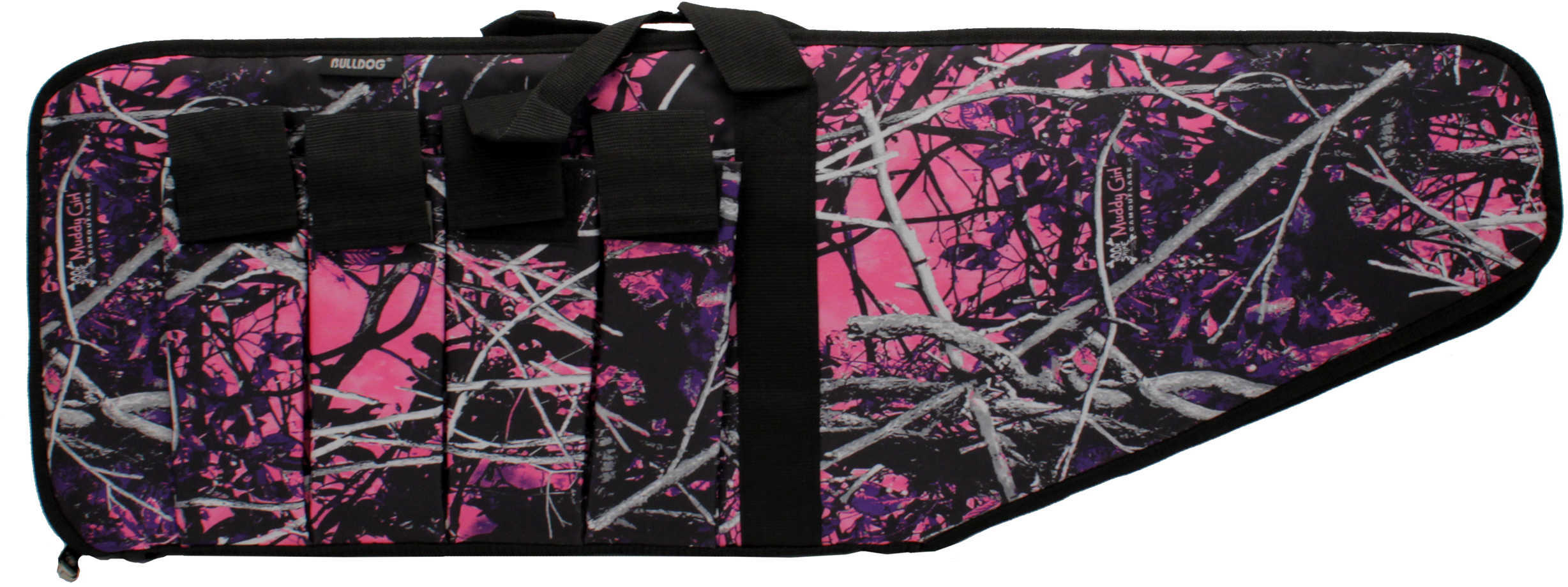 Bulldog Cases Tactical Extreme Rifle 38" Nylon Textured Muddy Girl Pink Camo/Black MDG10-38