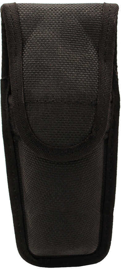 Bianchi Model 7307 AccuMold Elite OC/Mace Spray Holder Large Fits MK-4 and Similar Hook and Loop Closure Nylon Black Fin