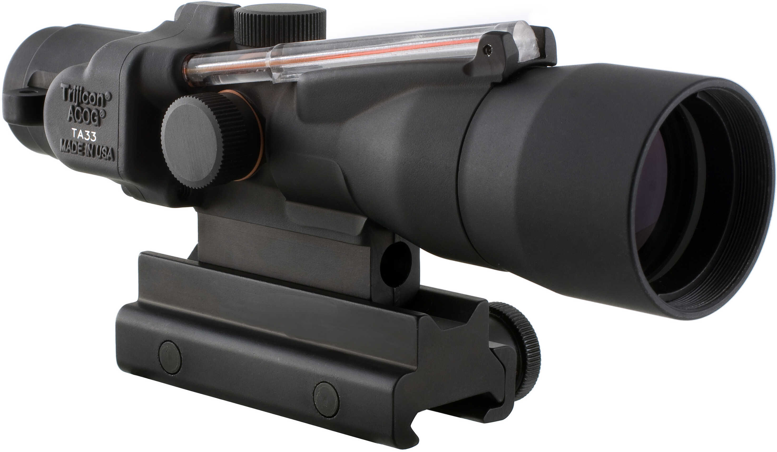Trijicon ACOG TA33R-9 3x30 Riflescope Illuminated Red Chevron .308 Ballistic Reticle 1/4 MOA