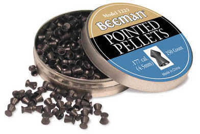 Beeman .177 Caliber Pellets Pointed, Per 250 1225