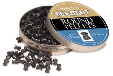 Beeman .22 Caliber Pellets Round, Per 175 1245