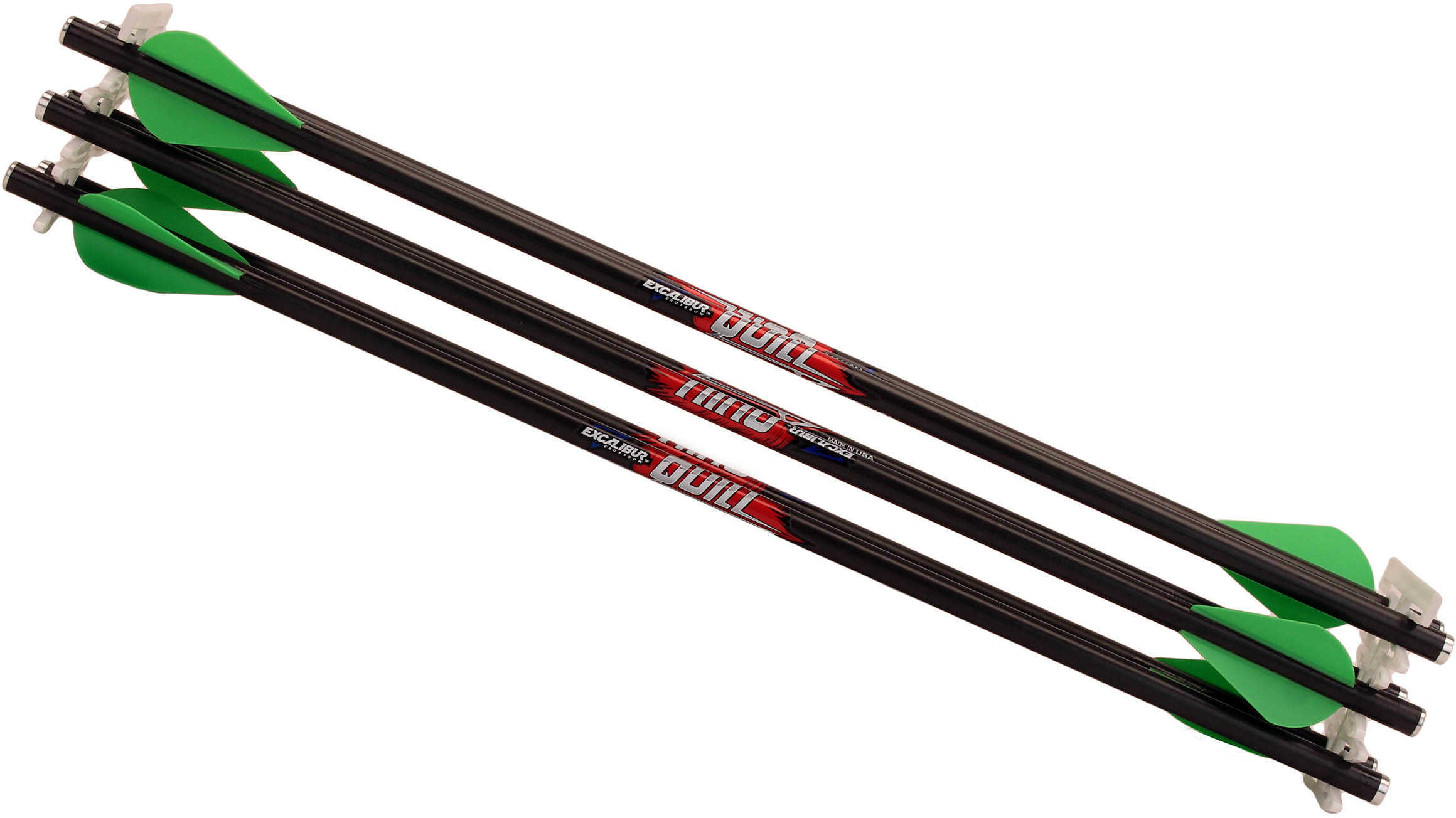 Excalibur Quill 16.5" Carbon Arrows - (Package Of 6) Md: 22QV16-6