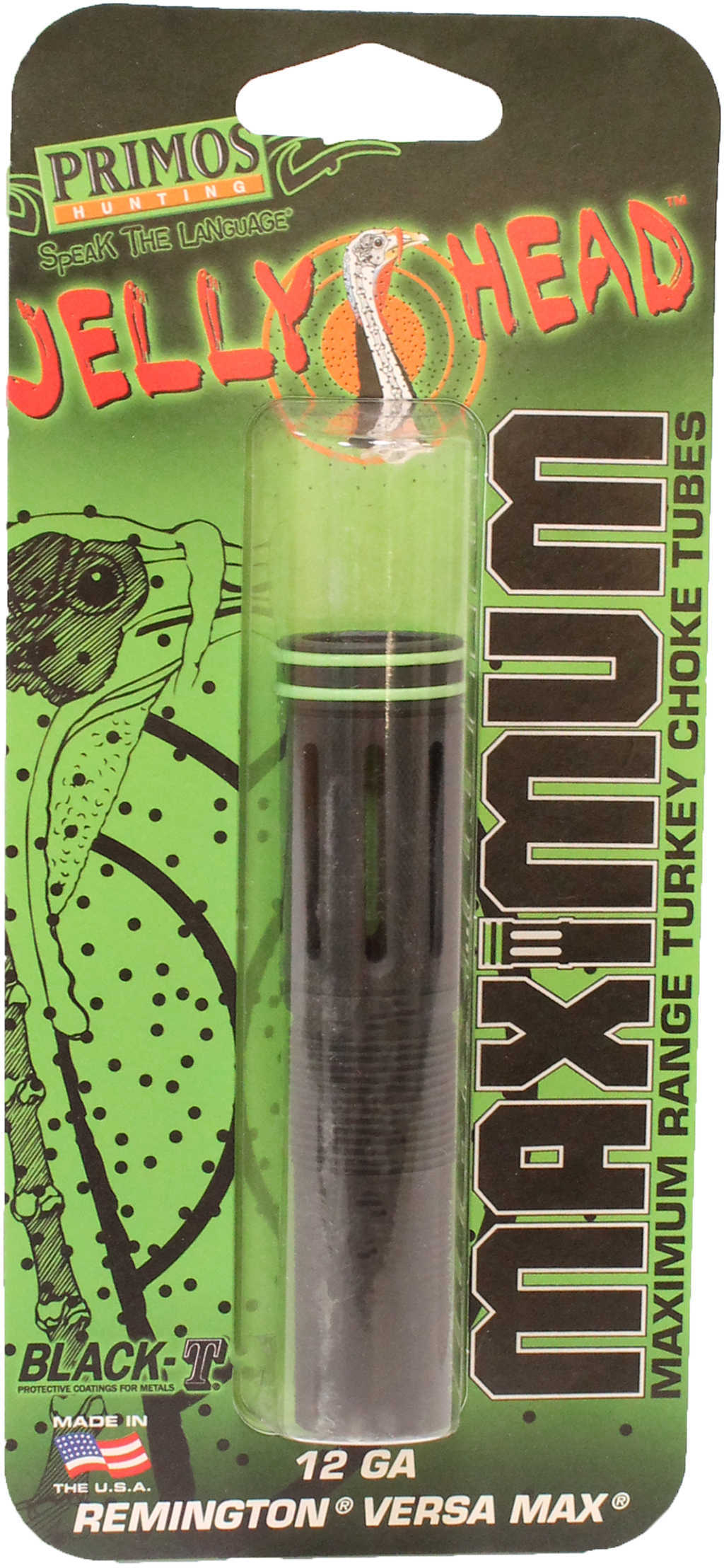 Primos Jelly Head Maximum Range Turkey Choke Tube Rem VersaMax 12 Gauge .660 Constriction Md: 69410