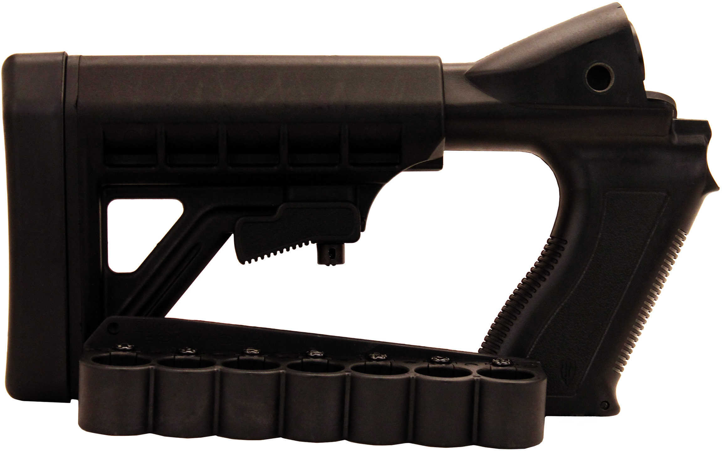 ProMag Remington 870 12 Gauge Shotgun, Adjustable Buttstock, 7 Round Shell Carrier, Black Md: AA87088
