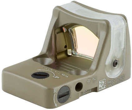 Trijicon RMR Sight Dual Illuminated, 9 MOA Green Dot, Cerakote, Flat Dark Earth Md: RM05-C-700210