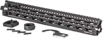 Daniel Defense Slim Rail (Slim Lightweight Modular) 15" Rifle Length Free Floating Barrel Design Black Finish 01-1