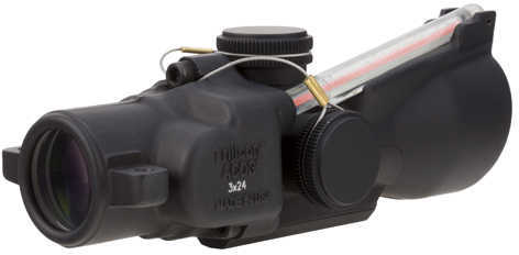 Trijicon ACOG 3x24 Compact Left Hand Dual Illuminated Red Crosshair Md: Ta50-C-400229