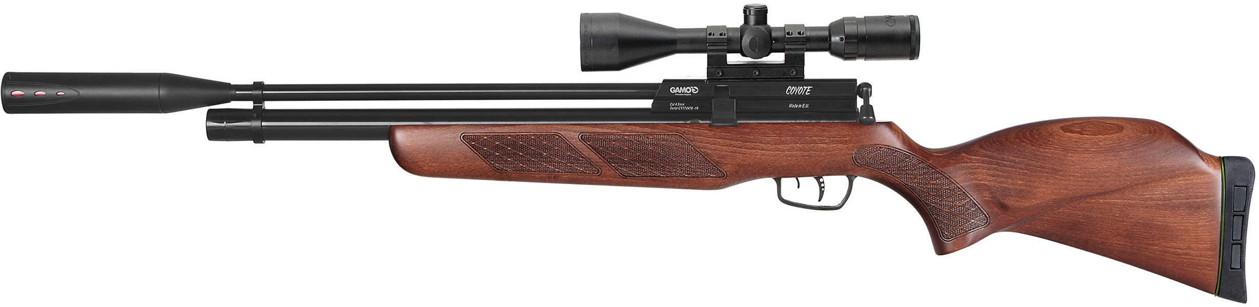 Gamo Coyote Whisper Fusion, .22 Caliber, 10 Rounds, Beechwood Stock Md: 1465S54