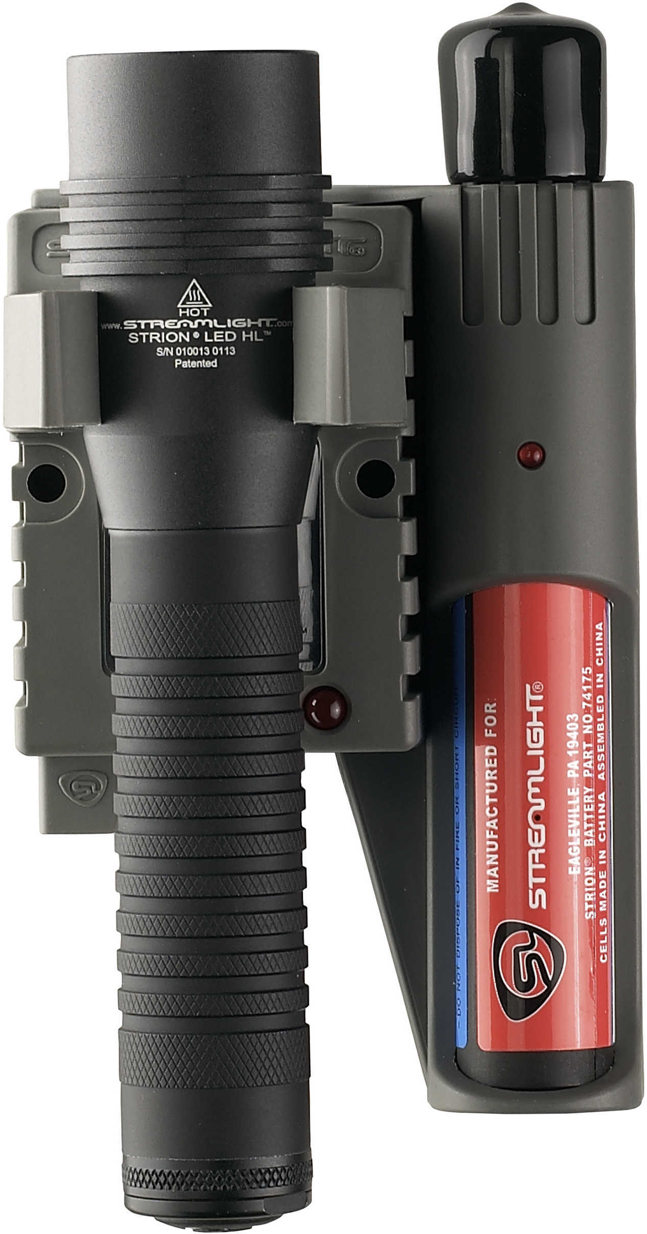 Streamlight Strion LED HL With 120V AC & 12V DC, PiggyBack Md: 74778