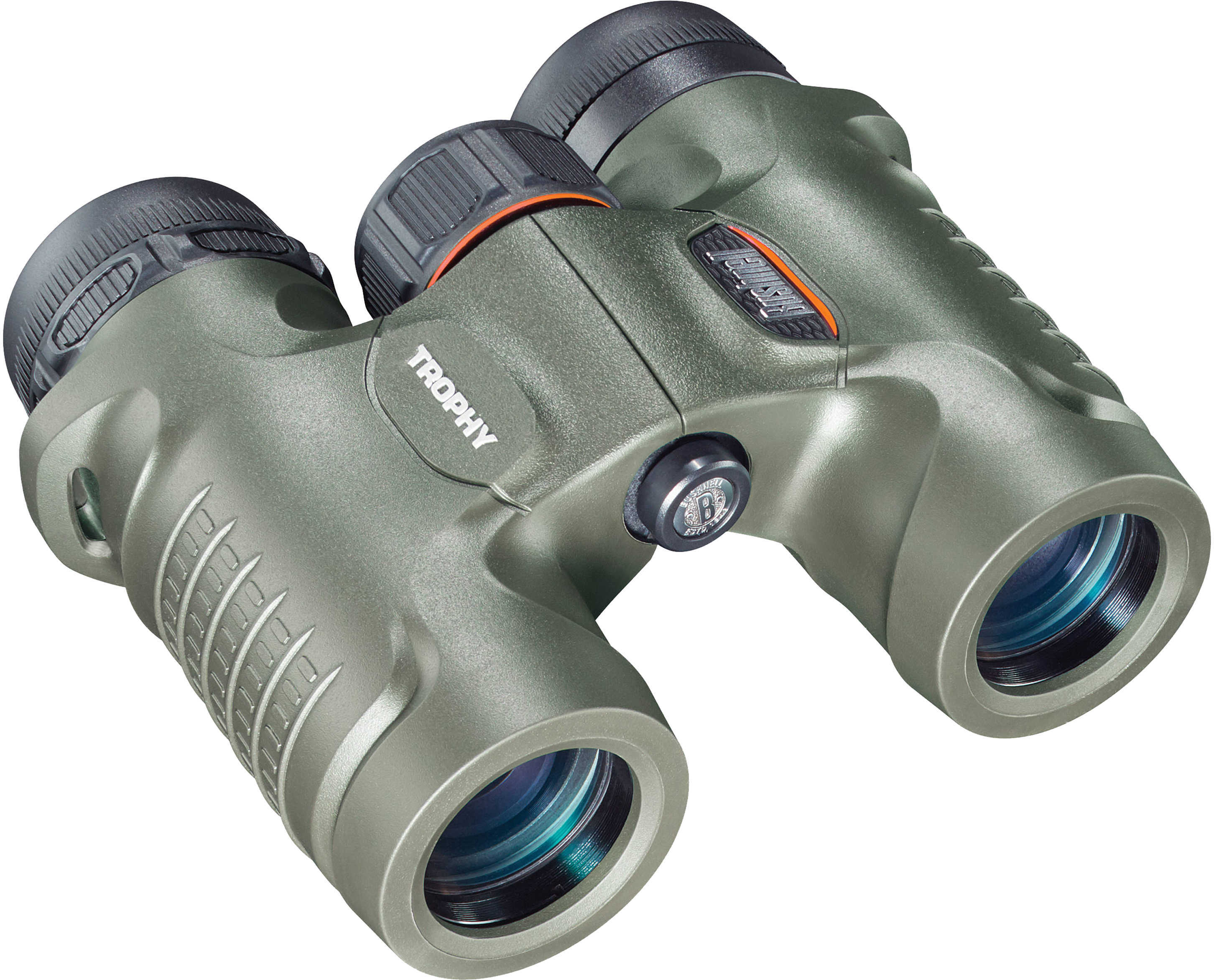 Bushnell Trophy Binoculars 10X28mm, Green Roof Prism Md: 332810