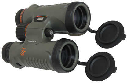 Bushnell Trophy Binoculars 10X42mm, Bone Collector, Green, Roof Prism Md: 334210