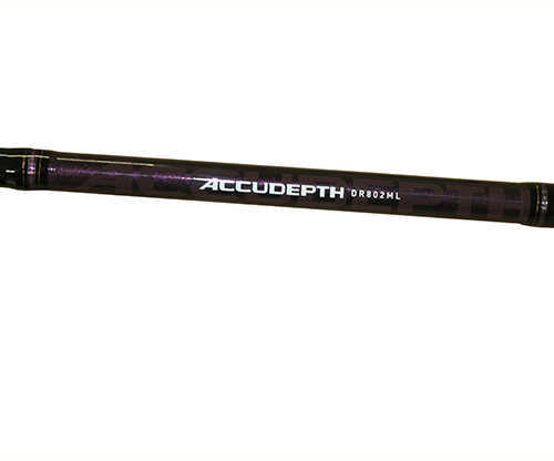 Daiwa AccuDepth Trolling Rod 8 Length 2 Piece 10-20 lb Line Rate Medium/Light Power Md: ACDDR802ML