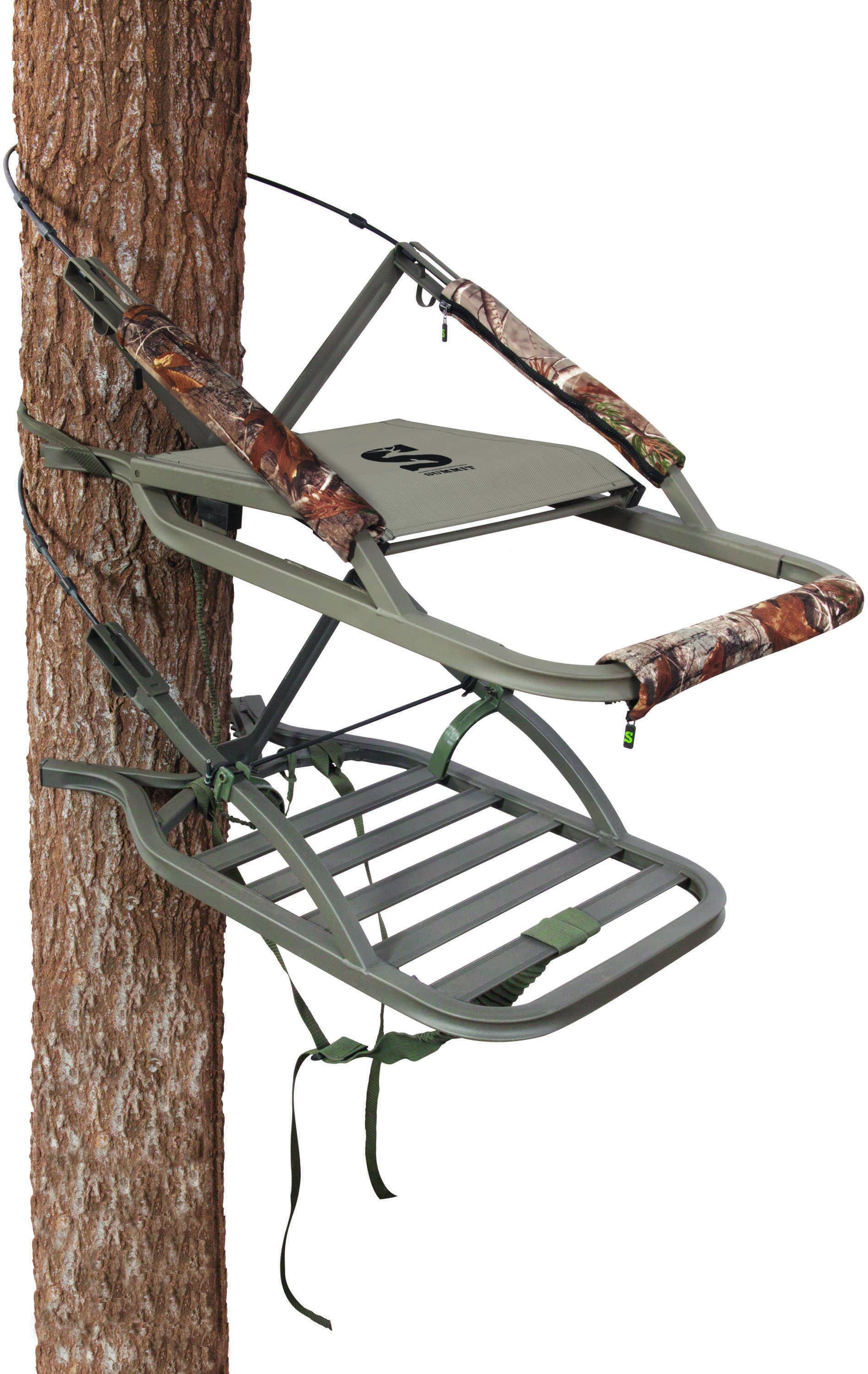 Summit Treestands Climbing Stand Sentry Sd, Closed Front, Mossy Oak Break-Up Infinity Md: SU81132