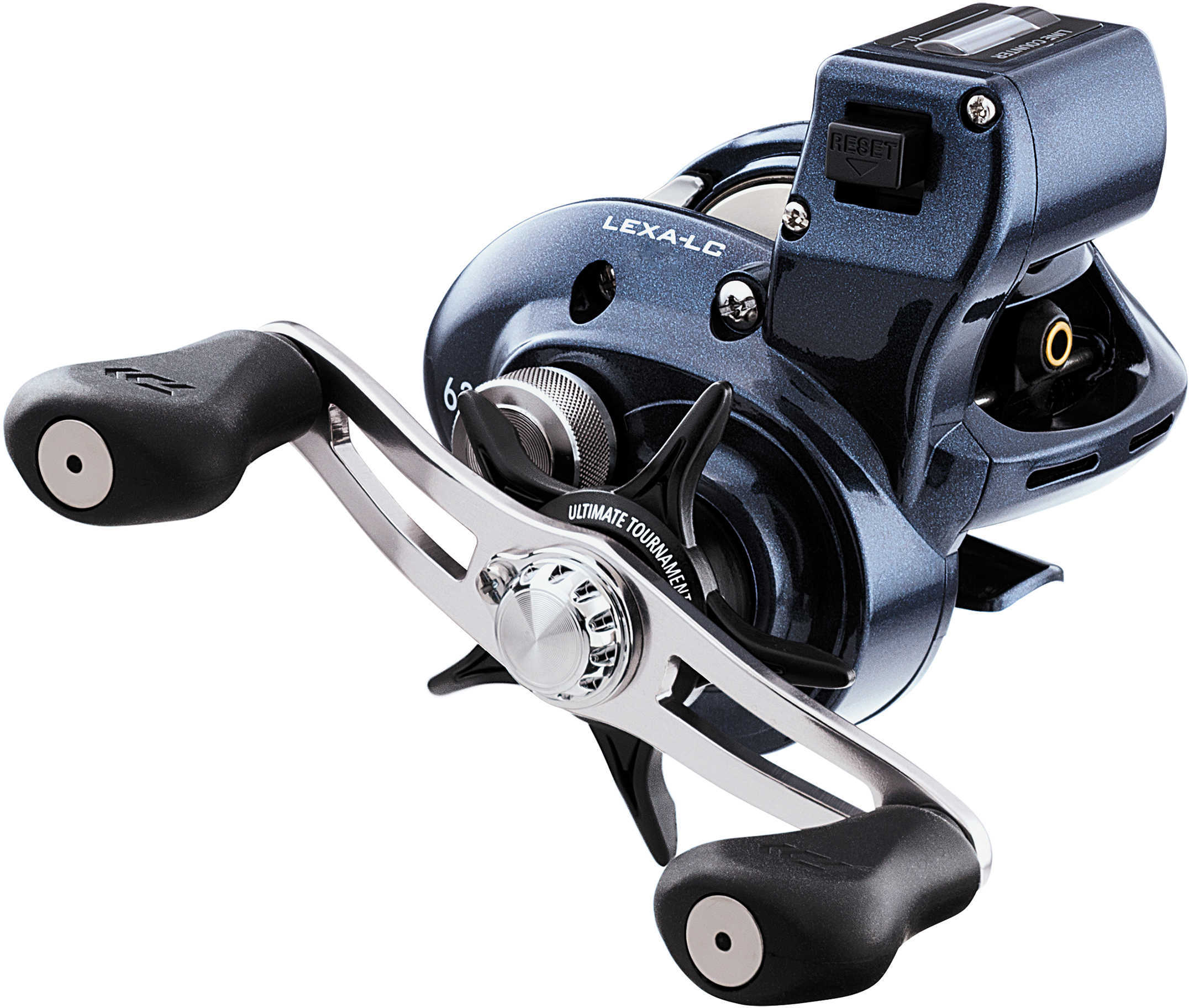 Daiwa Lexa Line LC300 Counter Reel 6.3:1 Gear Ratio, 7 Bearings, 22 lb Max Drag, Right Hand Md: LEXA-LC300