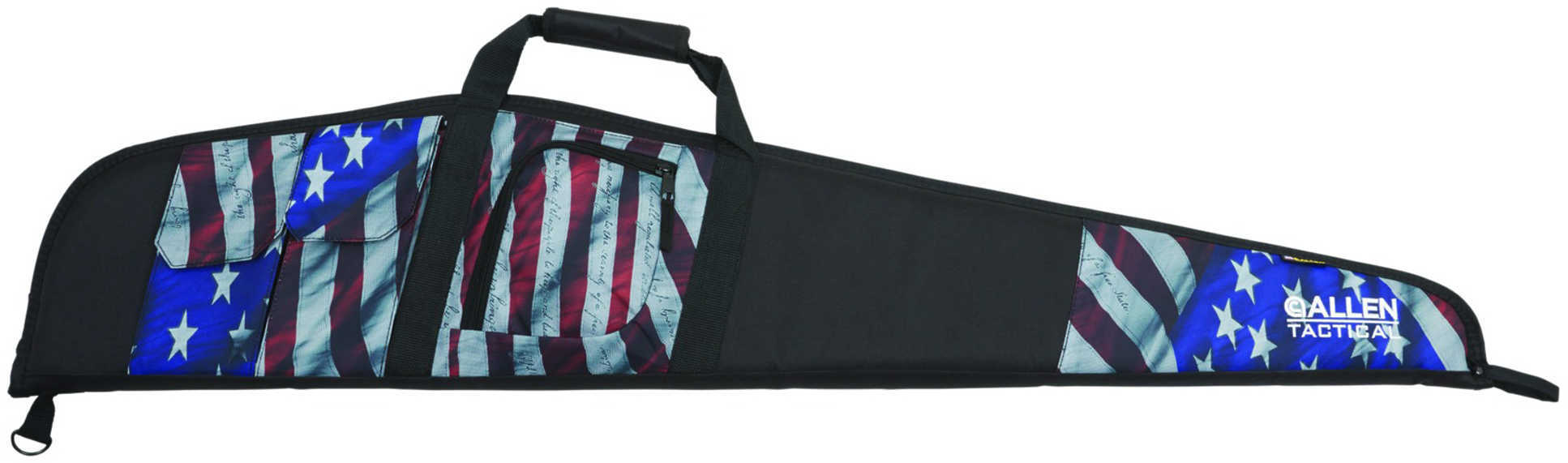 Allen Cases Victory Single Scoped Rifle 48" American Flag Finish Endura Fabric 587-48