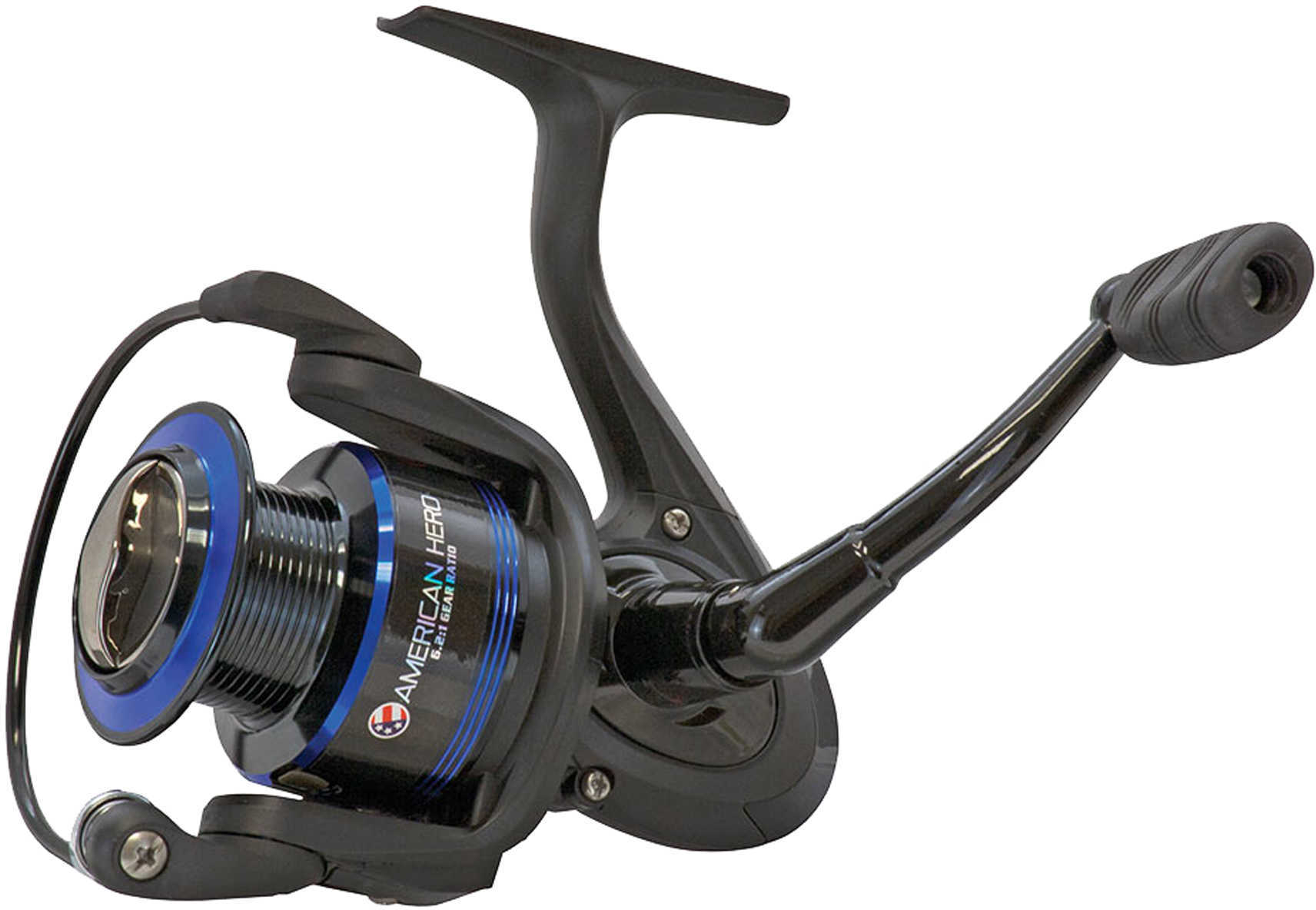 Lew's American Hero Spinning Series Reel, Black Md: AH400