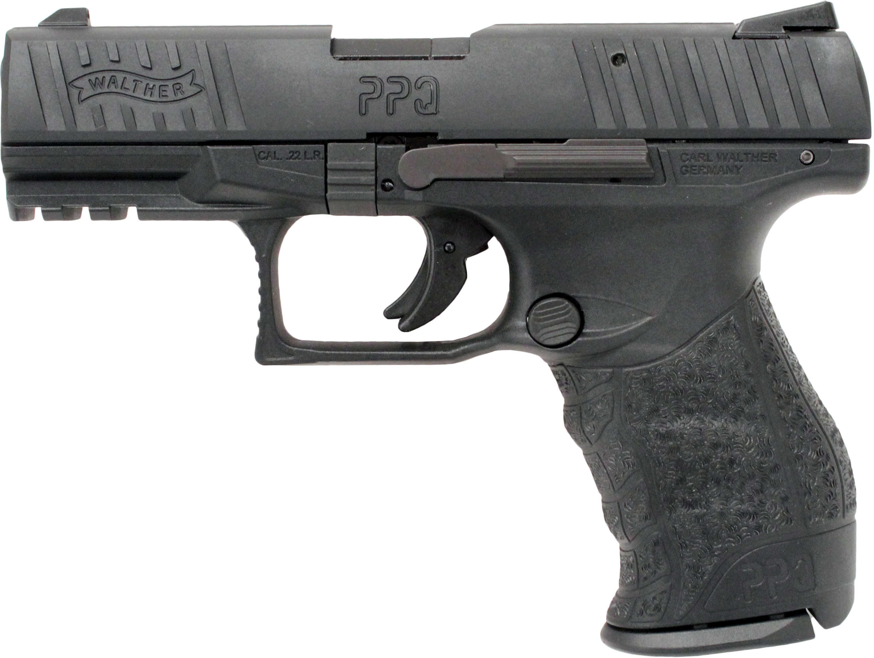 Walther PPQ M2 Pistol 22 Long Rifle 4" Barrel 12 Round Black