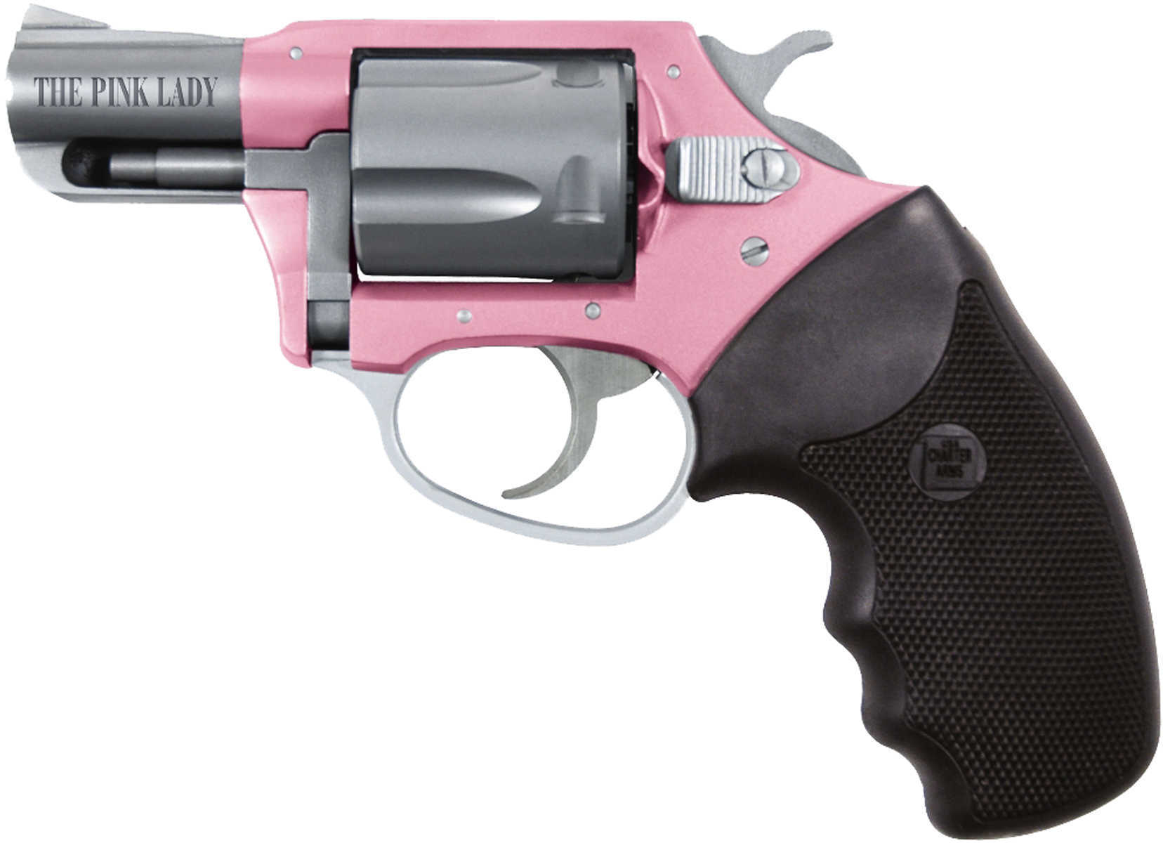 Charter Arms 38 Special Undercover Lite Pink Lady 5 Round 2" Barrel Pink/Stainless Steel Revolve