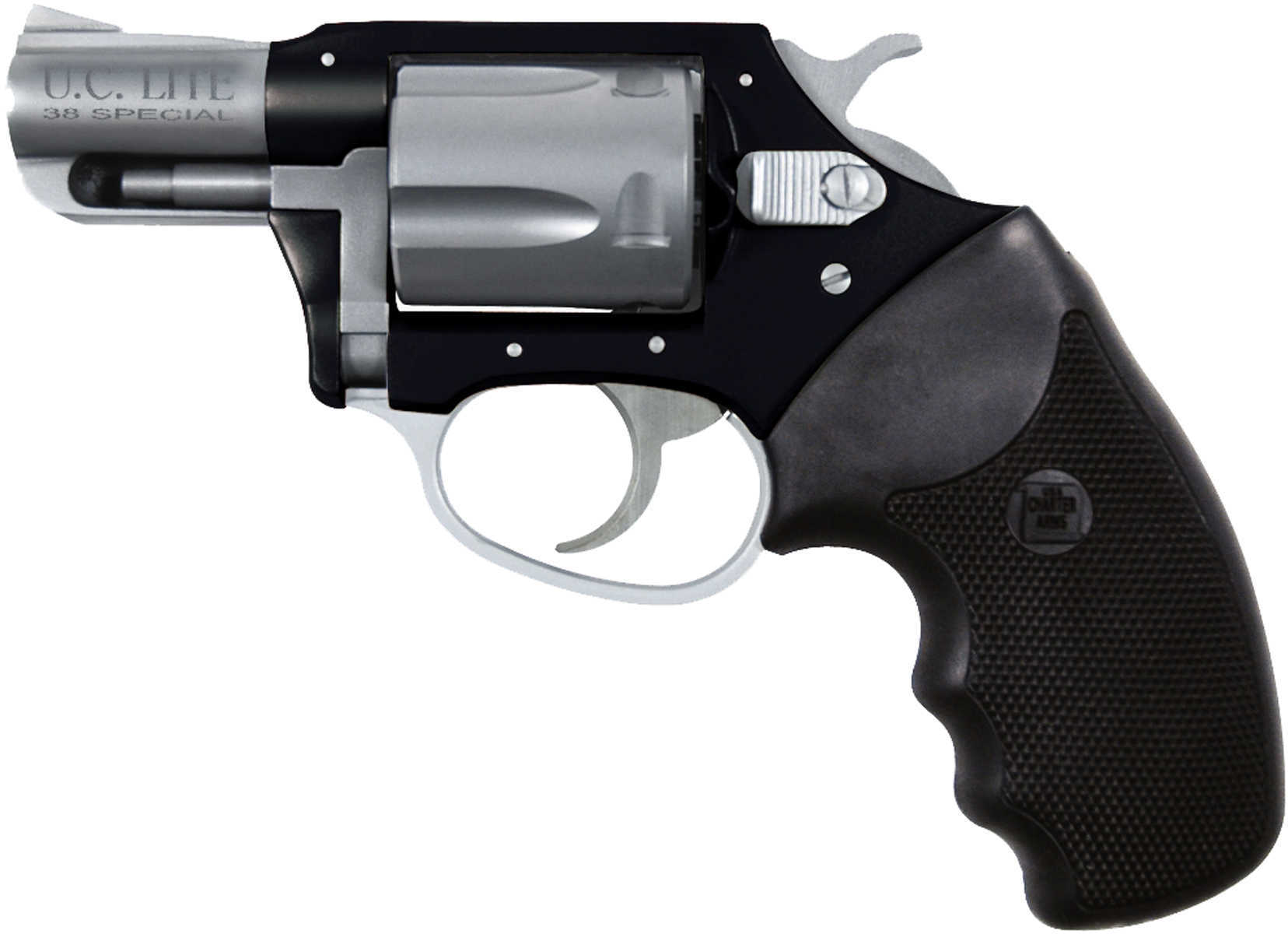 Charter Arms 38 Undercover Lite .38 Special 5 Round 2" Black/Stainless Steel Revolver 53870