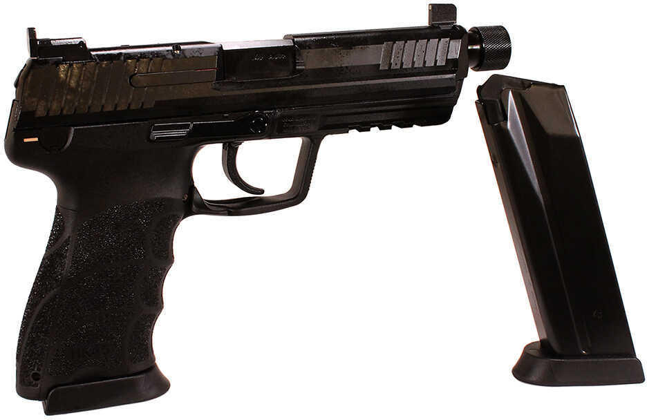 Heckler & Koch 45T tatical V7 LEM 45 ACP 5.2" Barrel Black Synthetic Grip 10 Round Semi Automatic Pistol 745007T-A5