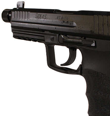 Heckler & Koch 45T tatical V7 LEM 45 ACP 5.2" Barrel Black Synthetic Grip 10 Round Semi Automatic Pistol 745007T-A5