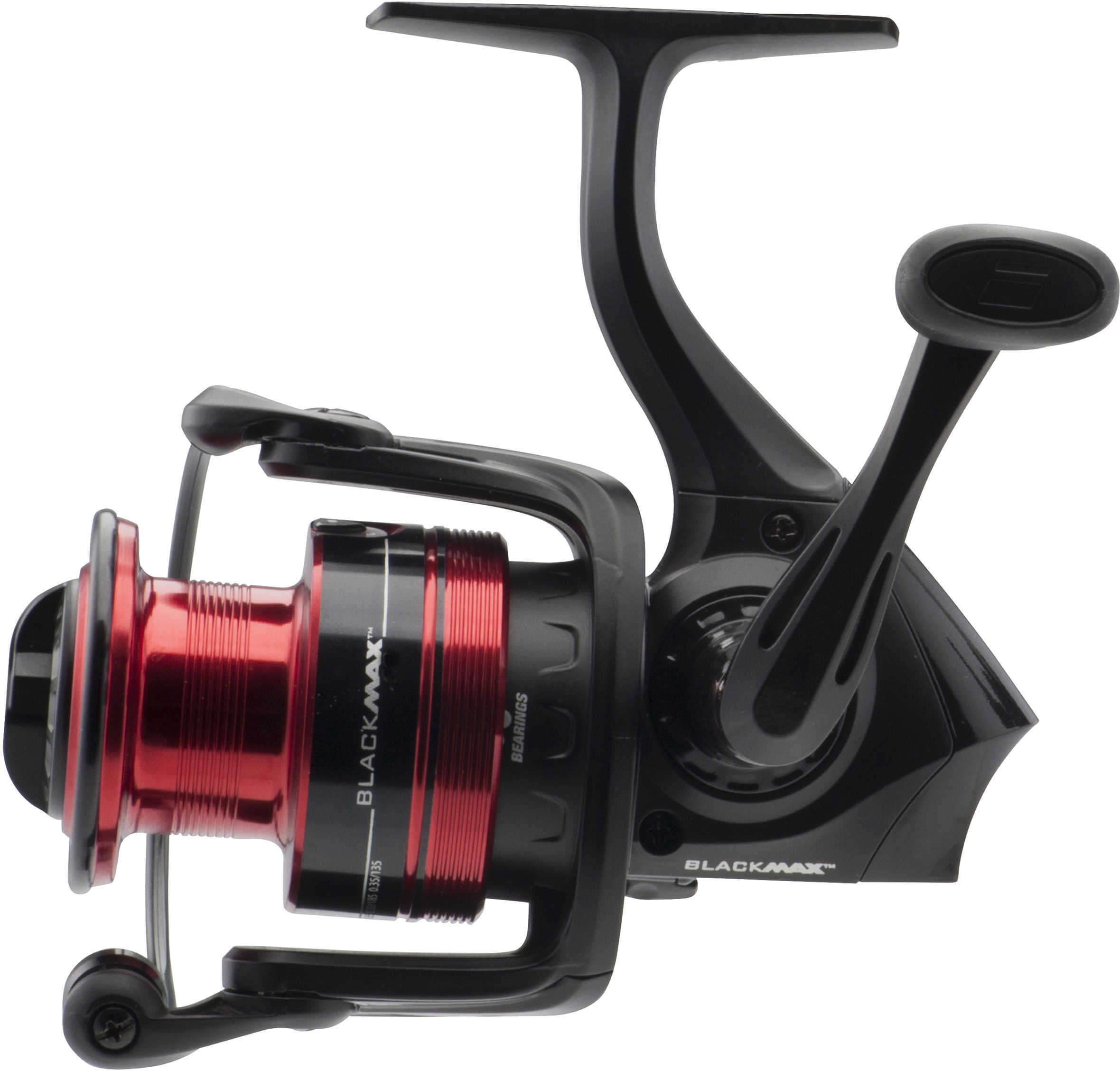 Abu Garcia Black Max Spinning Reel 60 4.8:1 Gear Ratio Bearings 30" Retrieve Rate Ambidextrous Clam Pack