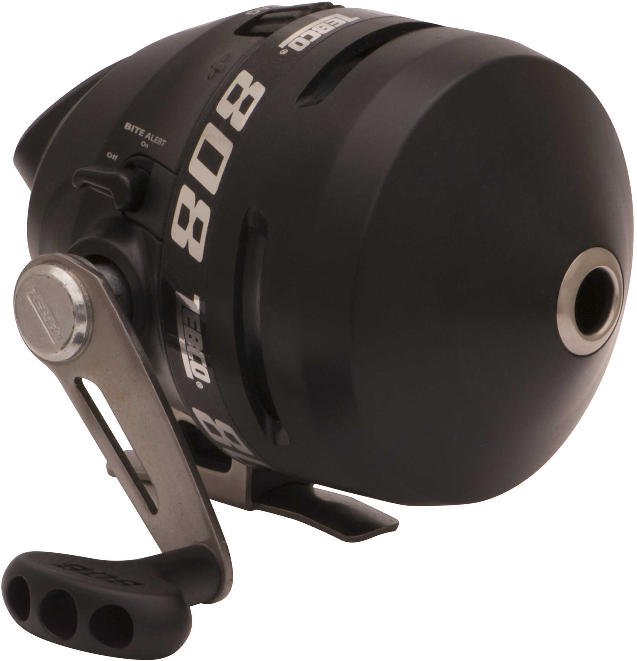 Zebco / Quantum 808 Bite Alert Spincast Reel 2.6:1 Gear Ratio 19" Retrieve Rate Right Hand Boxed Md: BA808H20BX