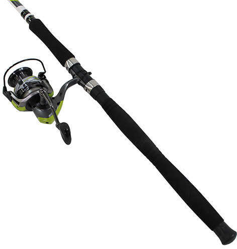 Zebco / Quantum Big Cat XT Spinning Combo 4.9:1 Gear Ratio 7 2pc Rod 25-50 lb Line Rating Md: BCXT50702MHNS3