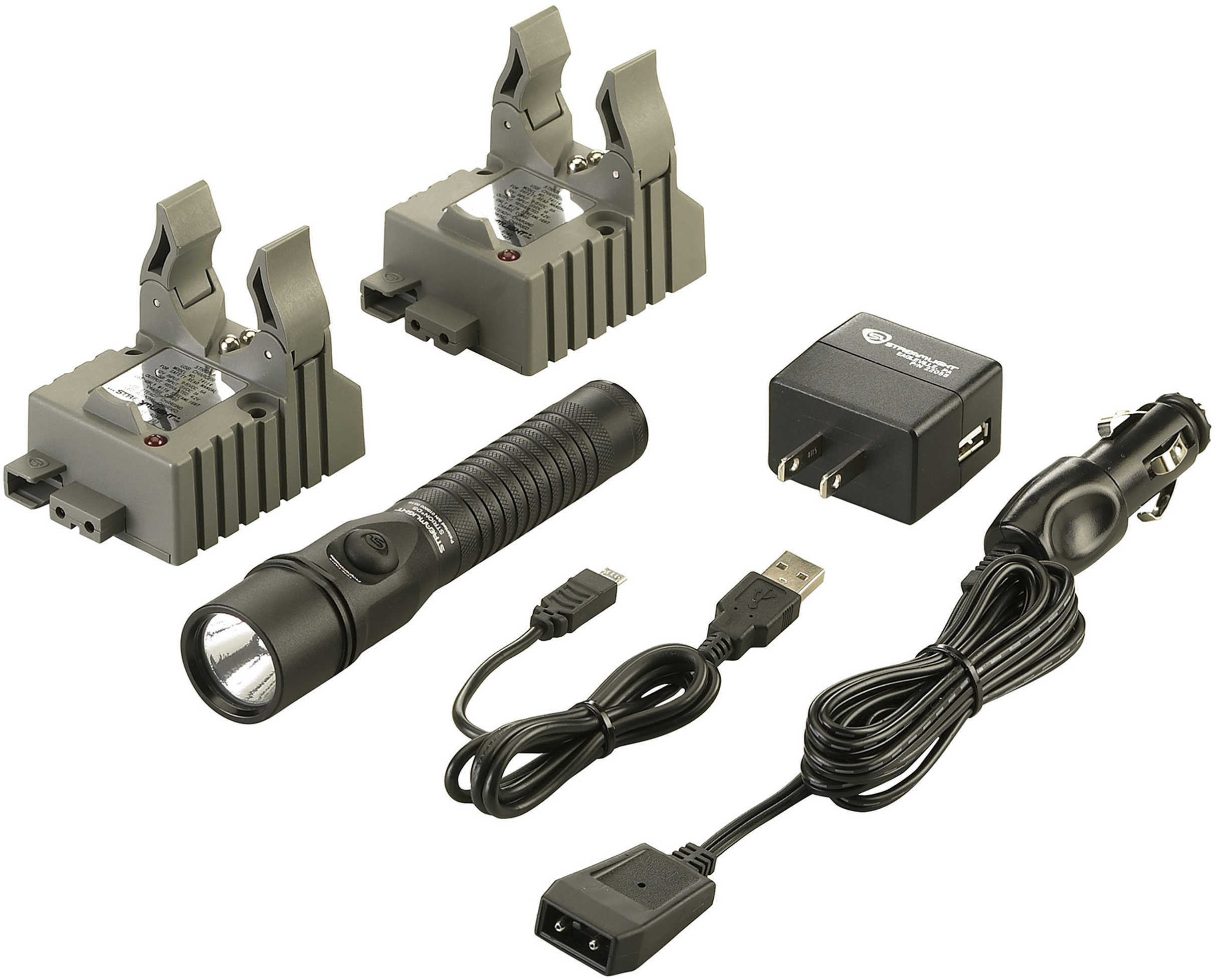 Streamlight Strion DS-IEC Type A (120V/100V) AC/12V DC, 2 Holders Md: 74412