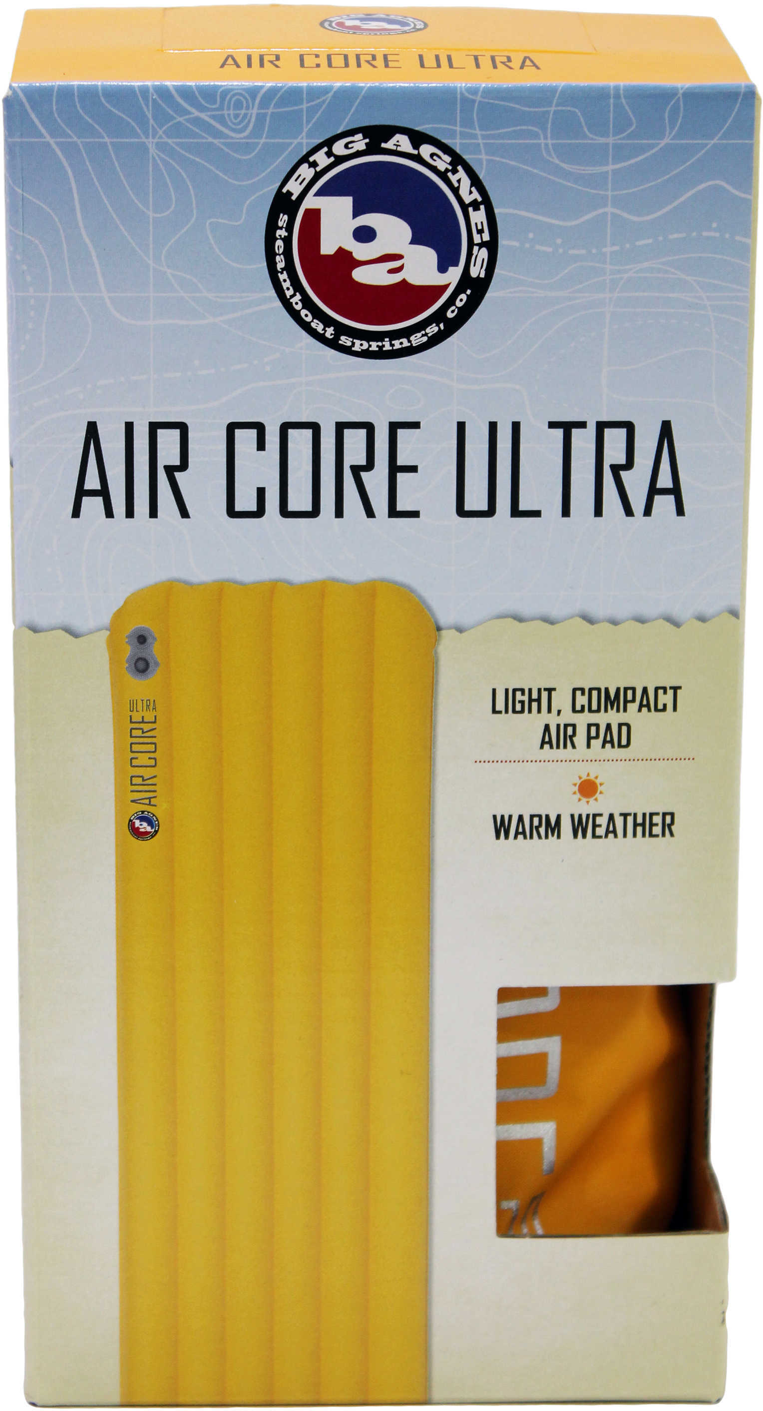 Big Agnes Air Core Ultra Size: 20"x 48", Short Md: PACUS17