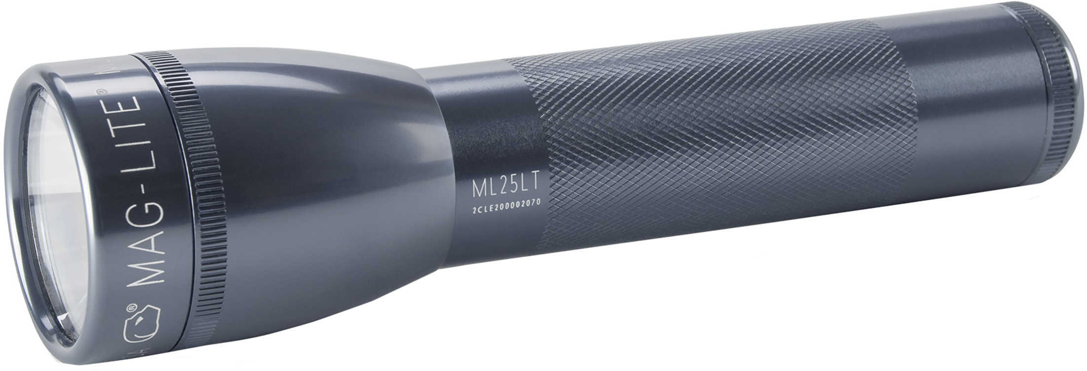 Maglite 2C Cell Gray, Display Box Md: ML25IT-2095