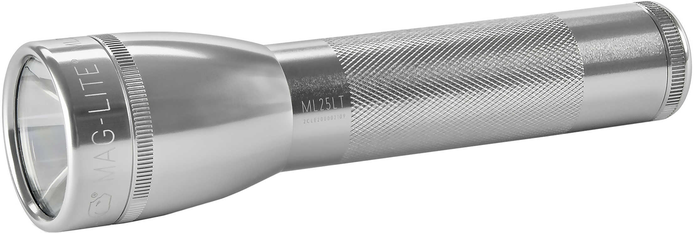 Maglite 2C Cell Silver, Display Box Md: ML25IT-2105