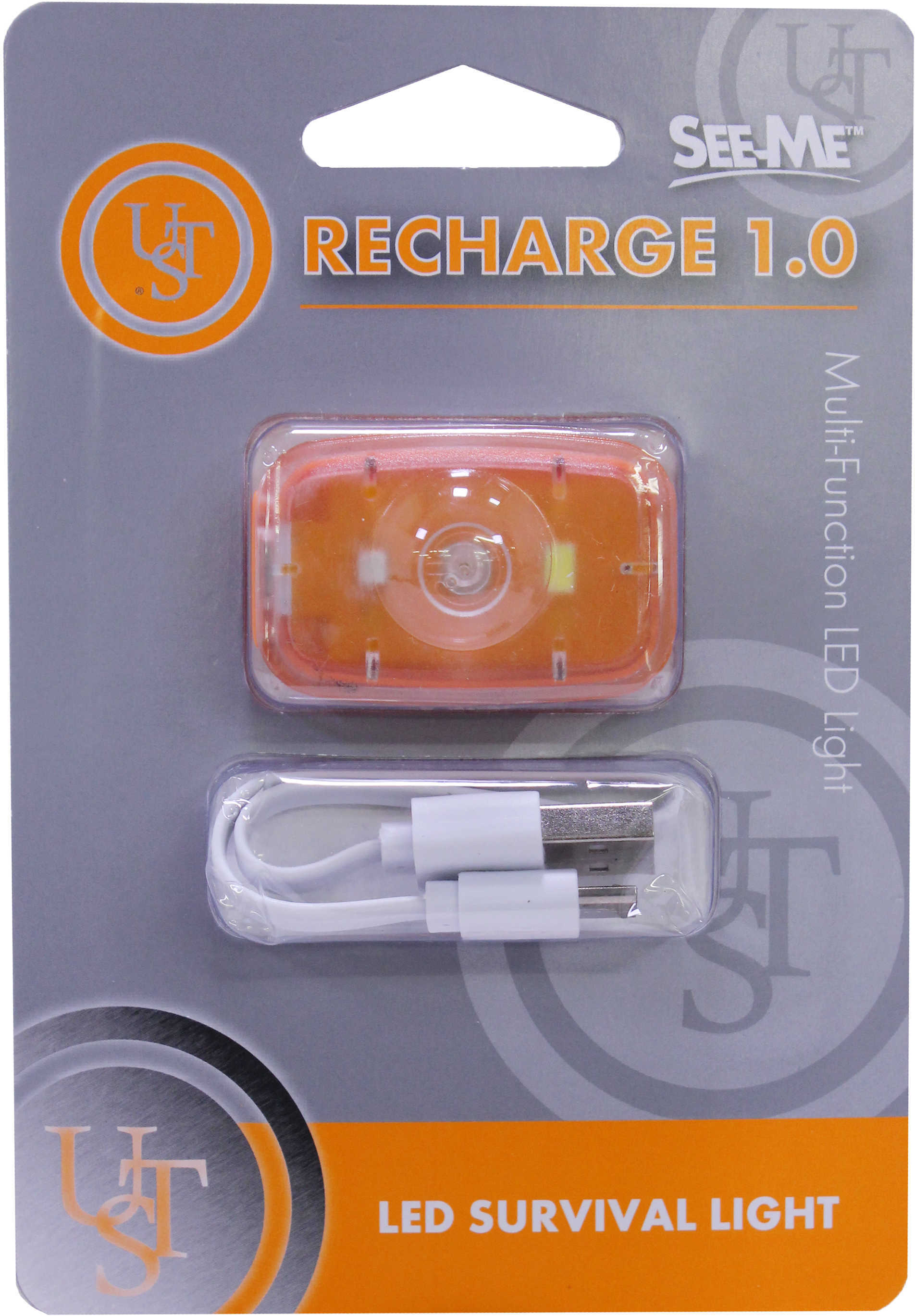 Ultimate Survival Technologies See- Me Recharge 1.0, Orange Md: 20-02742