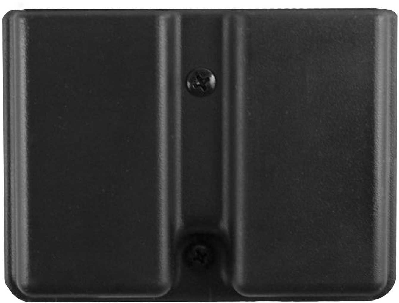 Uncle Mike's Kydex Belt Case Fits Single Stack Double Magazine Black 5137-1