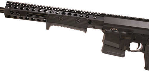 Troy Industries Rifle Pump Action Optic Ready 243 AR Sporting Medieval Muzzle Brake Black Finish 18" Barrel