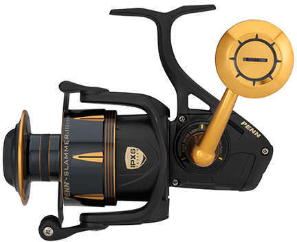 Penn Slammer III Spinning Reel 6500, 5.6:1 Gear Ratio, 7 Bearings, 42" Retrieve Rate, Ambidextrous Md: 14