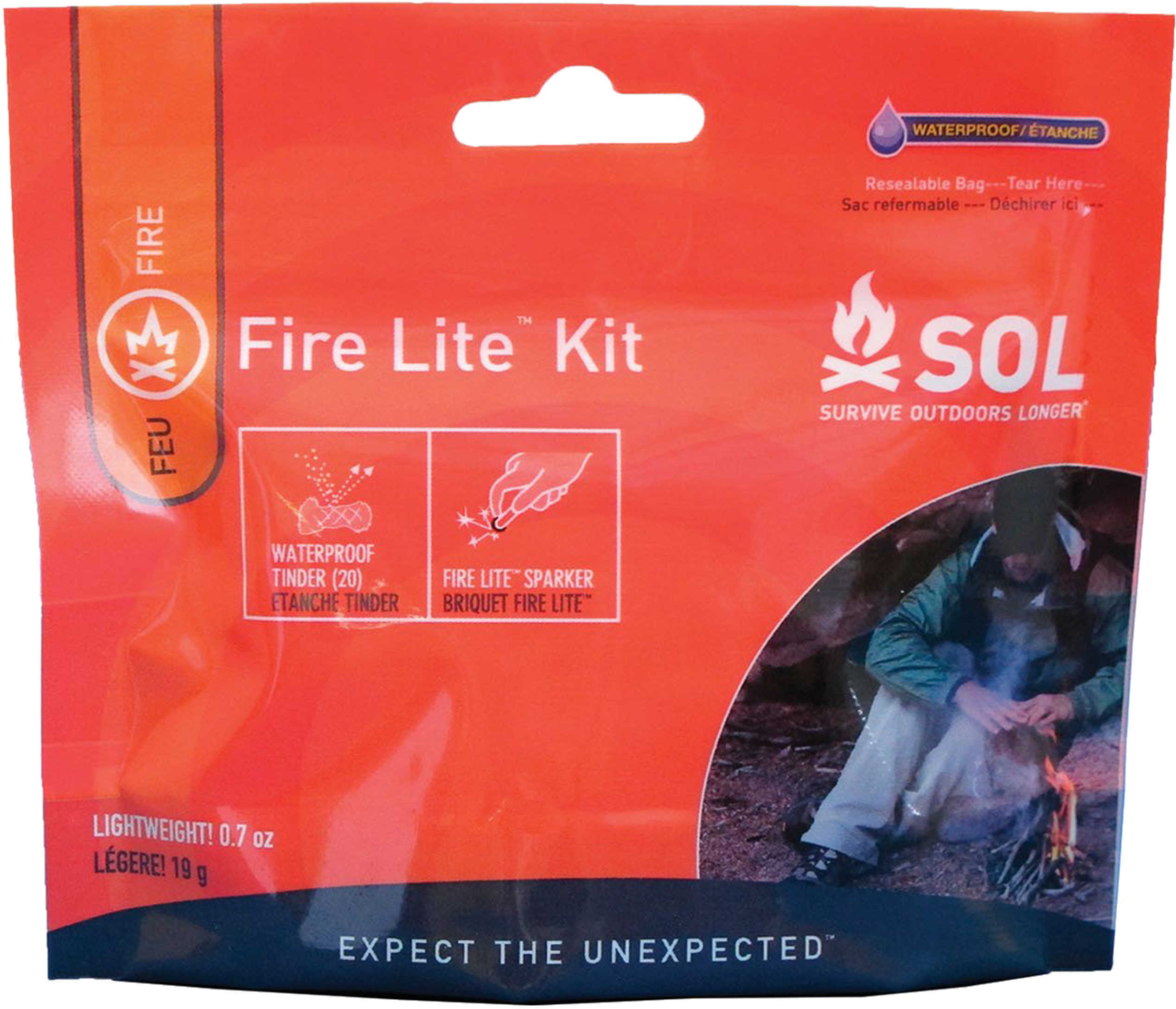 Survive Outdoors Longer / Tender Corp Adventure Medical SOL Series Fire Lite Kit 0140-1230