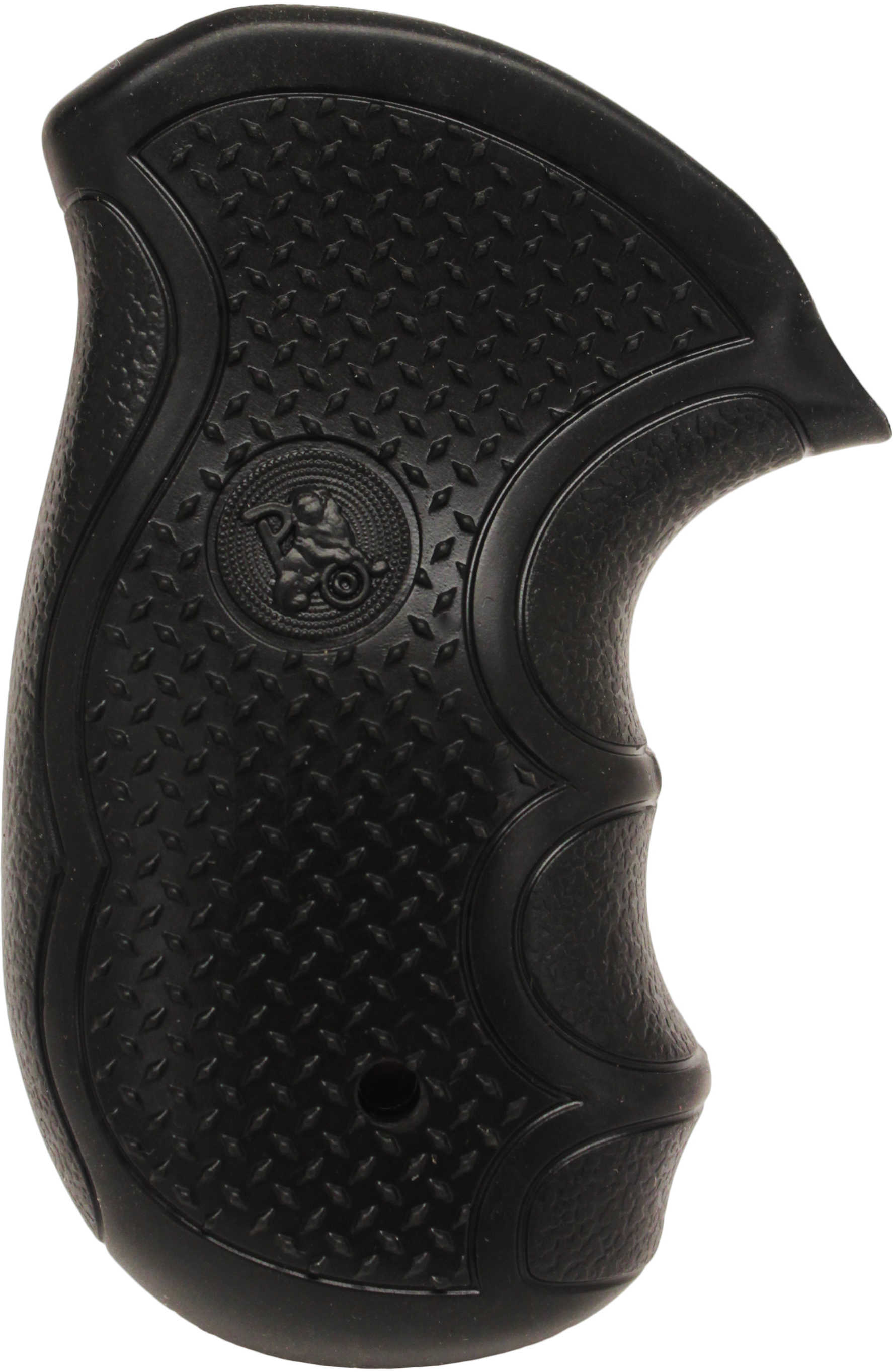 Pachmayr Diamond Pro Grip, Fits S&W J Frame Round Butt, Black Finish 2478