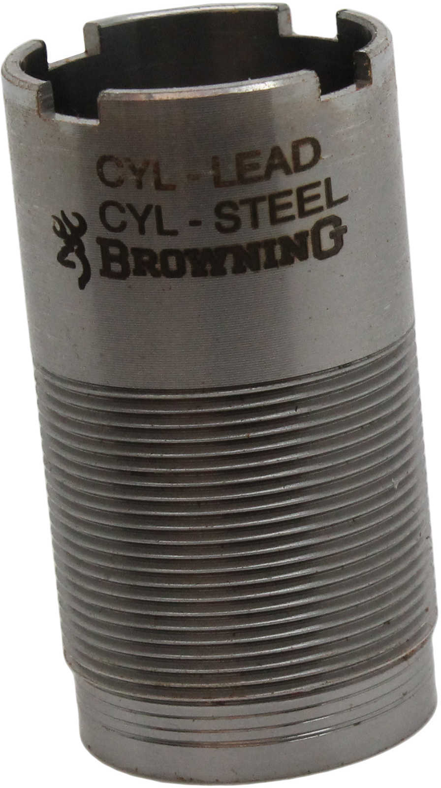 Browning Standard Invector Choke Tube 12 Gauge Cylinder Stainless Steel Md: 1130303