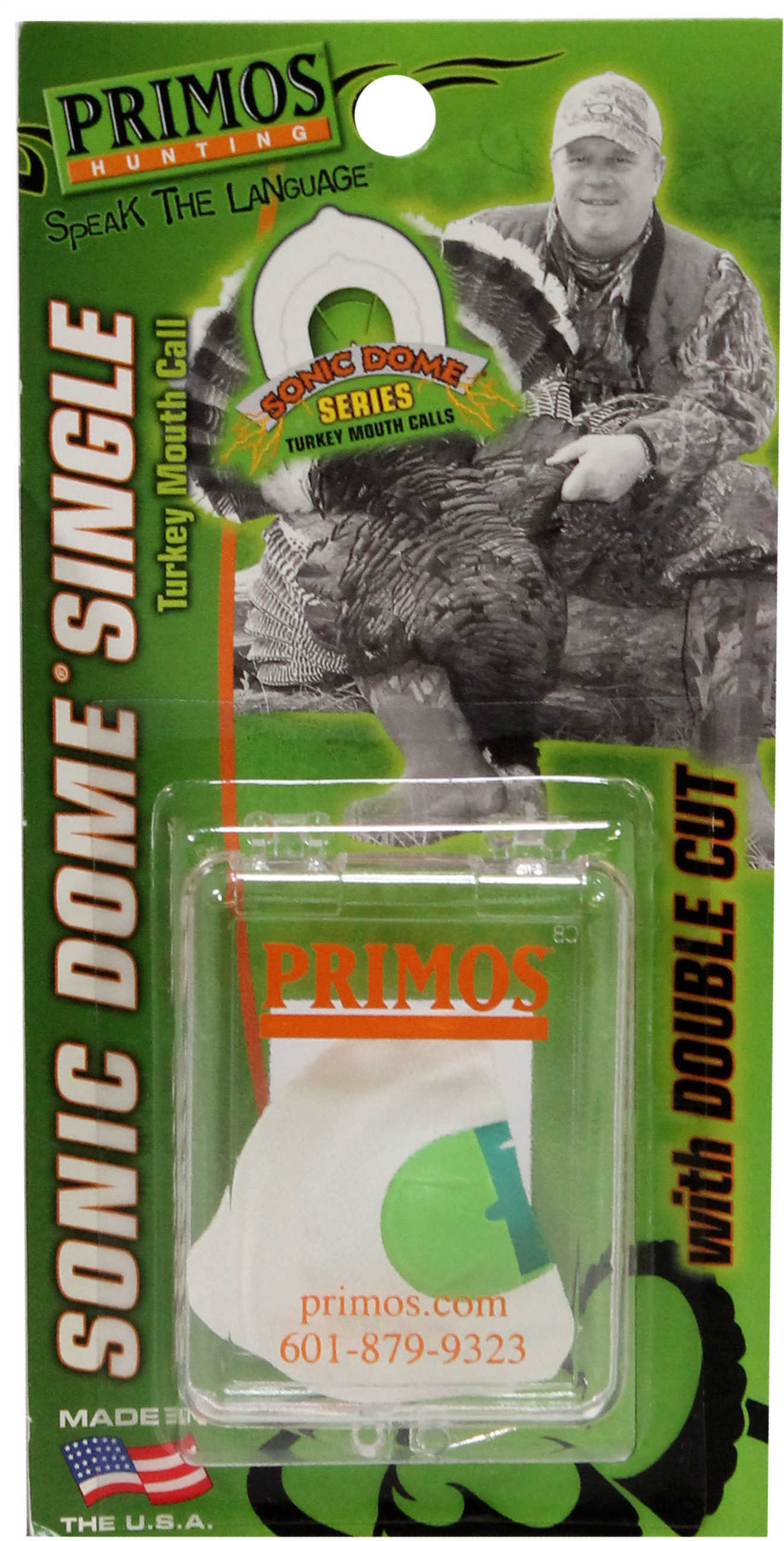 Primos Game Call Mouth Turkey Sonic Dome Single 1176